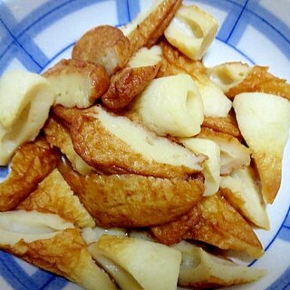 さつま揚げと竹輪の簡単煮もの